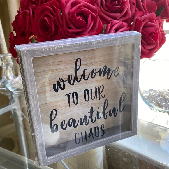 Word Block Accent Decor - Picture 4 of 5